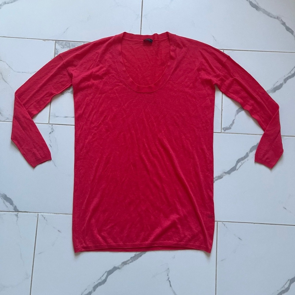 Joseph 100% cashmere long sleeve tunic top small